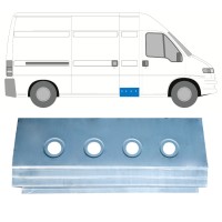 Dørpanel reparationsplade indvendig til Citroen Jumper 1994-2006 / Venstre = Højre (symmetrisk) 17305