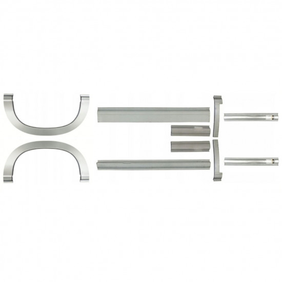 Dørpanel og bagskærm reparationspanel til Fiat Ducato Boxer Relay 1994-2006 / LWB / Sæt 11518