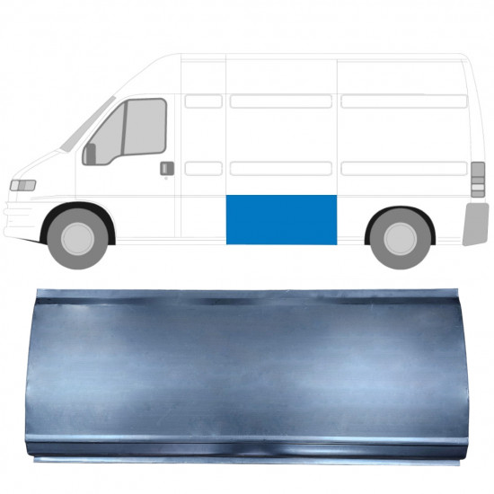 Sideplade udvendig + ydre til Fiat Ducato Boxer Relay 1994-2006 / Venstre = Højre (symmetrisk) 11767