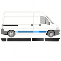 Sæt af sidelister til Fiat Ducato Boxer Relay 2002-2006 / LWB / Højre /  8458