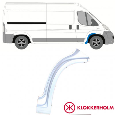 FIAT DUCATO 2006- REPARATIONSDEL TIL FORSKÆRM / HØJRE