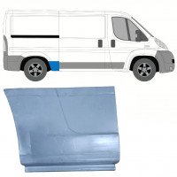 Bagskærm reparationspanel til Fiat Ducato 2006- / MWB / Højre 8859