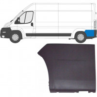 Pynteliste til bagskærm til Fiat Ducato 2006- / Venstre 6553