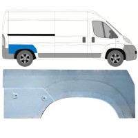 Bagskærm reparationspanel til Peugeot Boxer 2006-2026 / Højre 16957