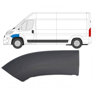 FIAT DUCATO 2014-2018 FRONT FENDER LISTER LISTER LISTER TRIM PANEL PANEL PANEL / VENSTRE