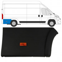 Sidebeklædning til venstre stolpe med lampe til Fiat Ducato 2018- / Højre 7788