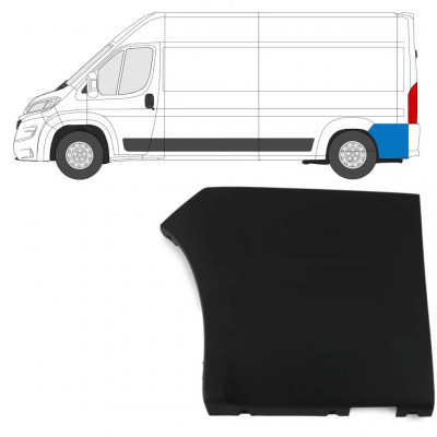 FIAT DUCATO 2018- LYS BAG LISTER LISTER TRIM PANEL PANEL / VENSTRE