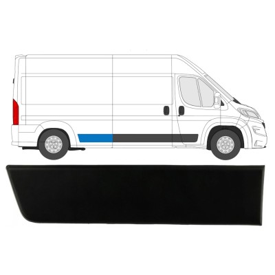 Pynteliste til bagskærm til Fiat Ducato 2018- / Højre 14680
