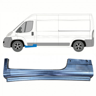 Reparationsdel til forreste dørtrin til Fiat Ducato 2006-2014 / Venstre 14799