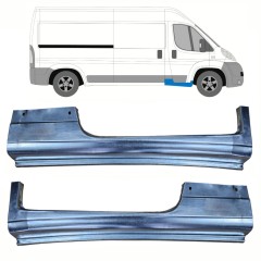 Reparationsdel til forreste dørtrin til Fiat Ducato 2006-2025 / Venstre+Højre / Sæt 12982