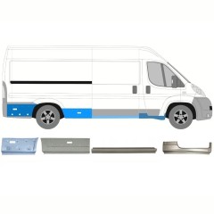 Reparationspanel sæt til Citroen Jumper 2006-2026 / Højre 16805