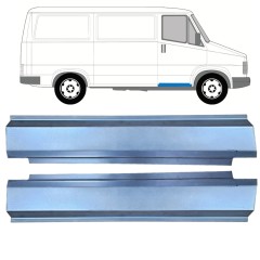 Reparationsdel til forreste dørtrin til Peugeot J5 1981-1994 / Venstre+Højre / Sæt 14055