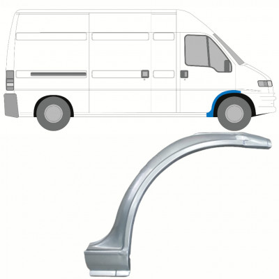 Forreste hjulkasse til Fiat Ducato 1994-2006 / Højre 10699