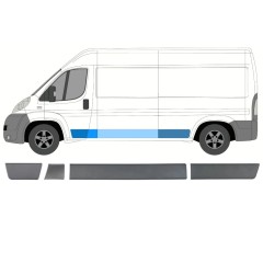 Sæt af sidelister til Citroen Jumper 2006-2018 / Venstre / 13865