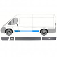 Sæt af sidelister til Fiat Ducato Boxer Relay 2006-2018 / LWB / Venstre /  8463