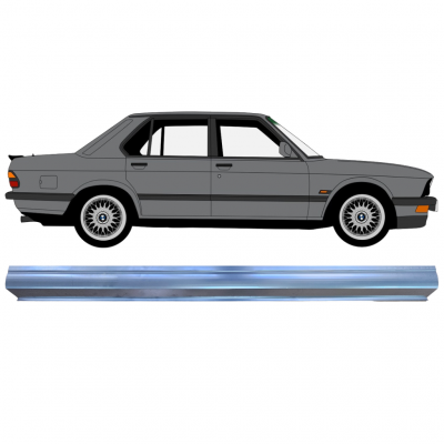 BMW 5 E28 1981-1987 REPARATIONSDEL TIL DØRPANEL / HØJRE = VENSTRE