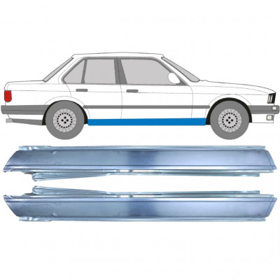 Dørpanel til BMW 3 E30 1982-1994 / Venstre+Højre / Sæt 10466