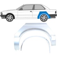 Reparationspanel til bagskærm indre + ydre til BMW 3 E30 1982-1987 / Venstre / Sæt 10849