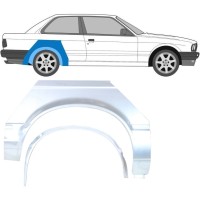 Reparationspanel til bagskærm indre + ydre til BMW 3 E30 1982-1987 / Højre / Sæt 10848