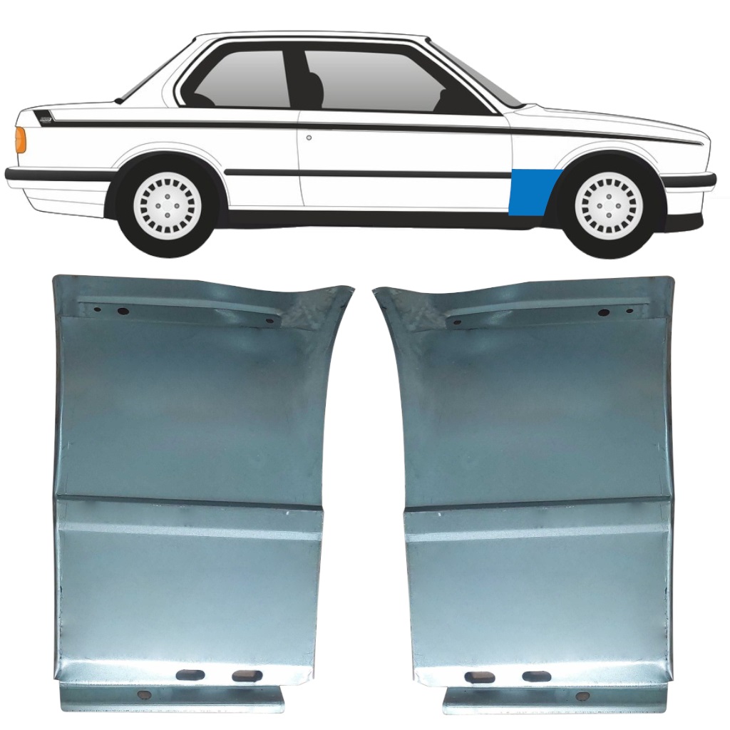 BMW 3 E30 1982-1994 REPARATIONSSÆT TIL FRONTVINGE / SÆT