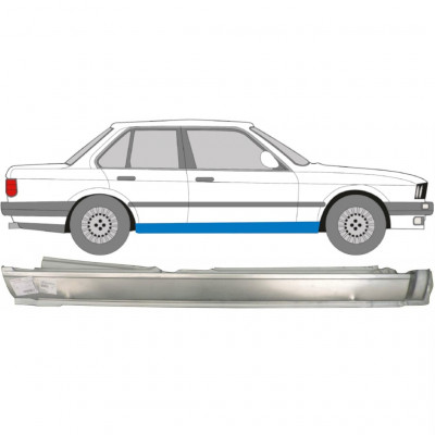 BMW 3 E30 1982-1994 4 DØR FULD REPARATIONSDEL TIL DØRPANEL / HØJRE