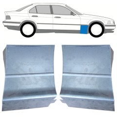 Skærmkant reparationsplade til BMW 3 E36 1990-2000 / Venstre+Højre / Sæt 9851