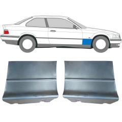 Skærmkant reparationsplade til BMW 3 E36 1990-2000 / Venstre+Højre / COUPE / Sæt 6209