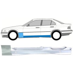 Dørpanel + reparationsplade til forskærm til BMW 3 E36 1990-2000 / Venstre / Sæt 11206