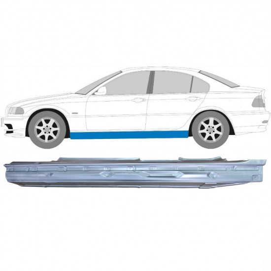 Dørpanel til BMW E46 3 1998-2005 / Venstre 7632