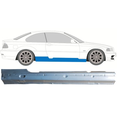 Dørpanel til BMW 3 E46 1998-2006 / Højre / COUPE 16812