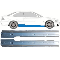 Dørpanel til BMW 3 E46 1998-2006 / Venstre+Højre / COUPE / Sæt 16814