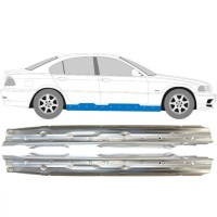 Dørpanel til BMW 3 E46 1998-2006 / Venstre+Højre / Sæt 14997