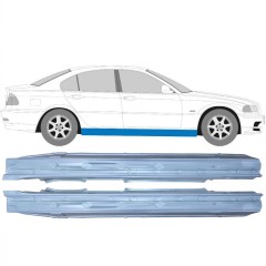 Dørpanel til BMW 3 E46 1998-2006 / Venstre+Højre / COMBI / SEDAN / Sæt 6195