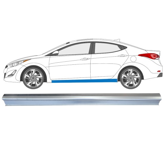 Dørpanel reparationsplade til Hyundai Elantra 2010-2015 / Venstre 14935 Dørpanel reparationsplade til Hyundai Elantra 2010-2015 / Venstre 14935