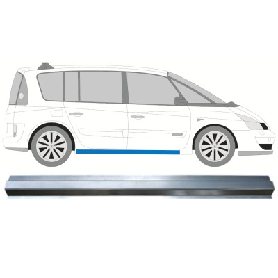 Reparationsplade til nederste del af dørpanel til Renault Espace 2002-2015 / Venstre = Højre (symmetrisk) 14986
