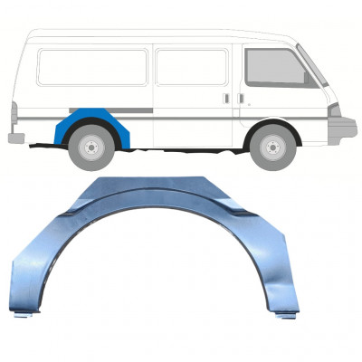 Bagskærm reparationspanel til Mazda E-serie 1984-1998 / Højre 11031