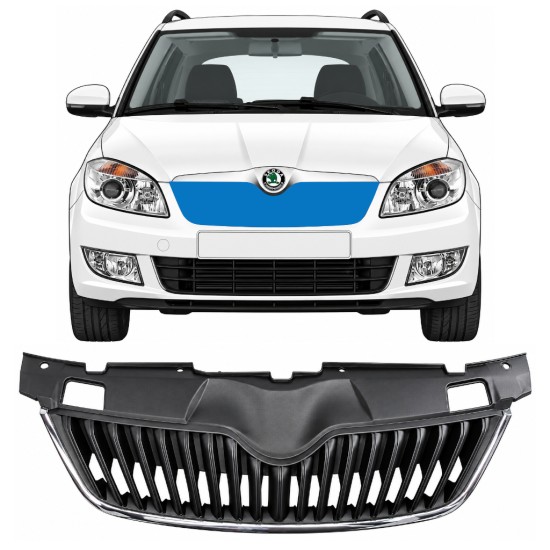 Grill til Skoda Fabia II 2010-2015 17231