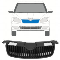 Sort grill til Skoda Fabia 2007-2010 7524