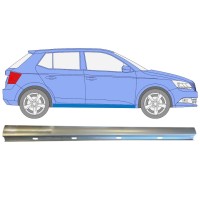 Reparationsplade til nederste del af dørpanel til Skoda Fabia 2014- / Højre 14815