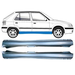 Dørpanel til Skoda Felicia 1994-2001 / Venstre+Højre / Sæt 10650