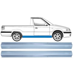 Dørpanel reparationsplade til Skoda Felicia 1994-2001 / Venstre = Højre (symmetrisk) / PICKUP / Sæt 12608