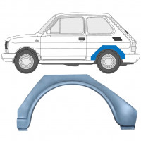 Bagskærm reparationspanel til Fiat 126p 1972-2000 / Venstre 8872