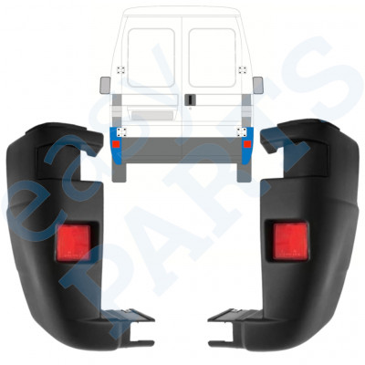 FIAT DUCATO 2002-2006 BAGESTE HJØRNEPANEL / SÆT