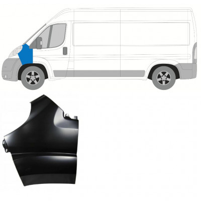 FIAT DUCATO 2006-2014 FRONT FENDER / VENSTRE