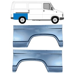 Bagskærm reparationspanel til Peugeot J5 1981-1994 / Venstre+Højre / Sæt 13537