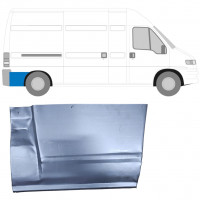 Reparationspanel til bagskærm bageste del til Fiat Ducato Boxer Relay 1994-2006 / Højre 6483