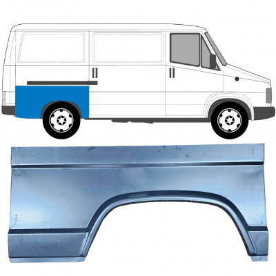 Bagskærm reparationspanel til Fiat Ducato / C25 / J5 1981-1994 / Højre 6515