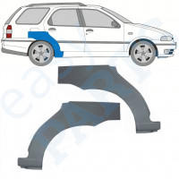 Bagskærm reparationspanel til Fiat Palio Weekend 1997-2001 / Venstre+Højre / Sæt 9941