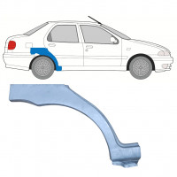 Bagskærm reparationspanel til Fiat Siena 1997-2001 / Højre 8130