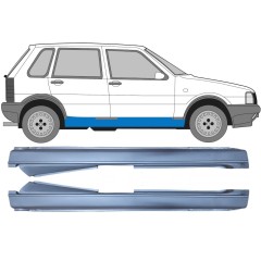 Dørpanel til Fiat Uno 1983-2002 / Venstre+Højre / Sæt 9666
